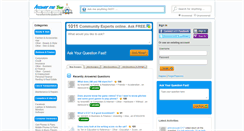 Desktop Screenshot of answermetrue.com